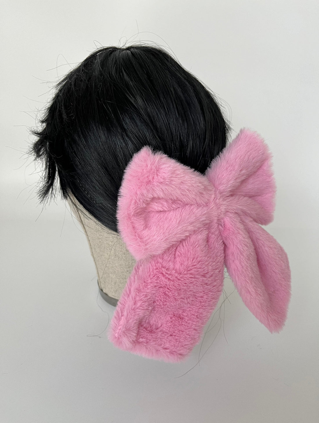 İTHAL ÇİFT KULLANIMLI ÇIKARILABİLİR ŞEKER PEMBE PELUŞ FİYONK TOKA