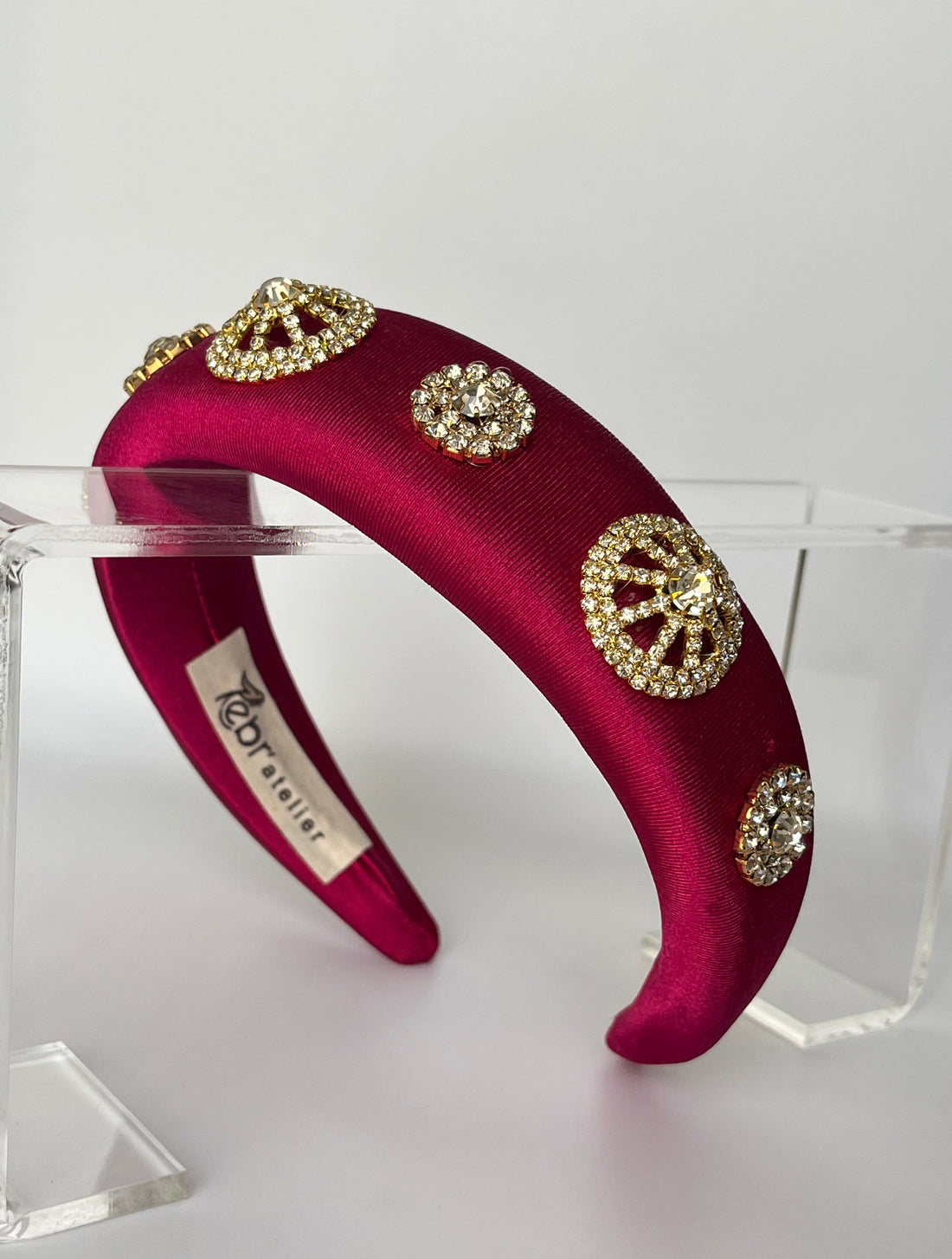 DİLDADE FUŞYA TASARIM KADIN TAÇ