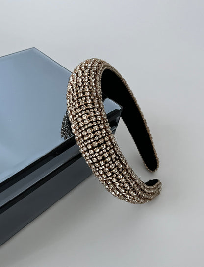 SİTARE İTHAL BOMBELİ GOLD TAŞLI TAÇ