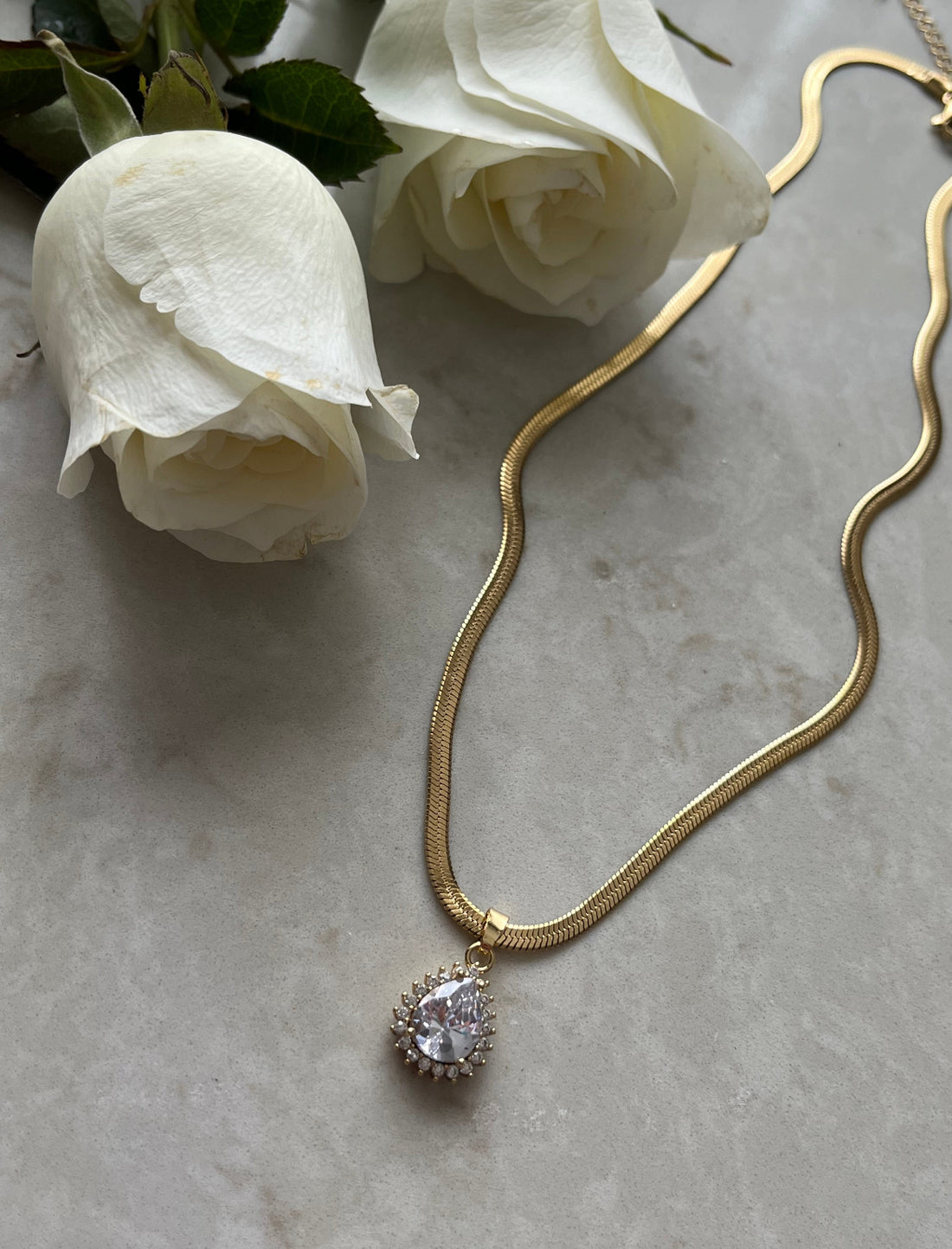 MAHRUZE İTALYAN ZİNCİR GOLD ÇELİK KOLYE