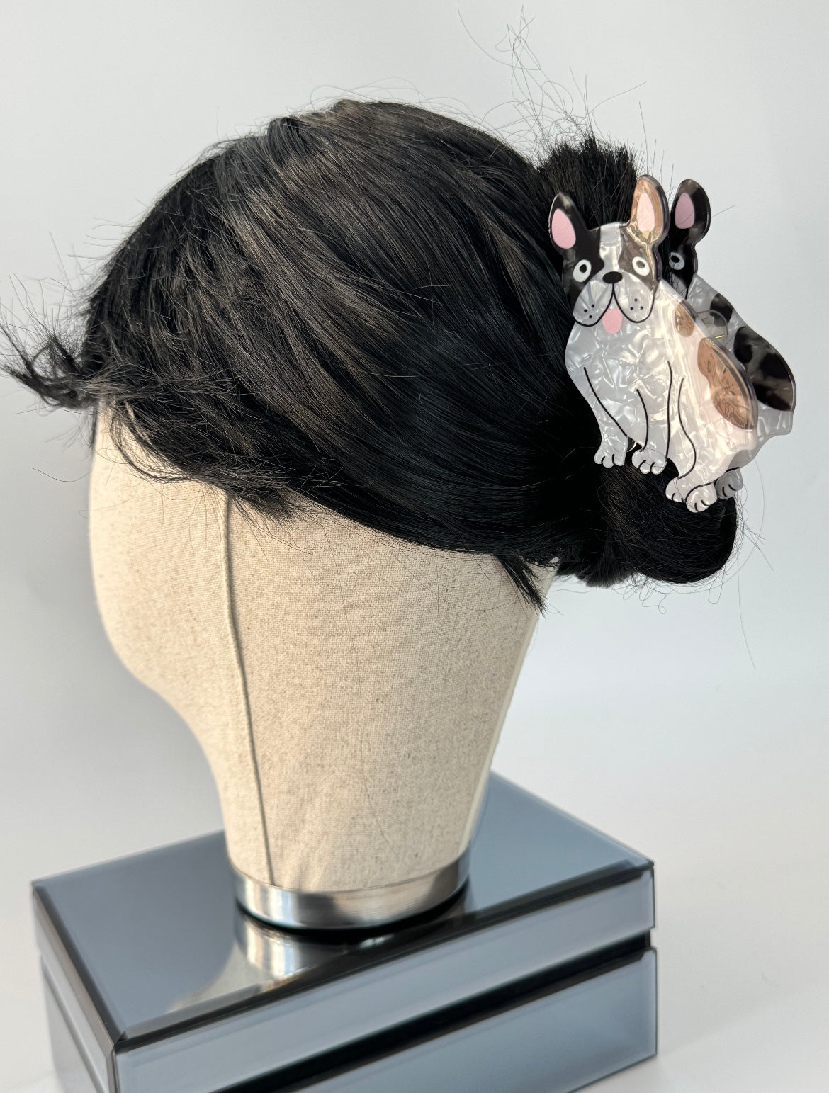 İTHAL KÖPEK DESENLİ KEMİK MANDAL TOKA